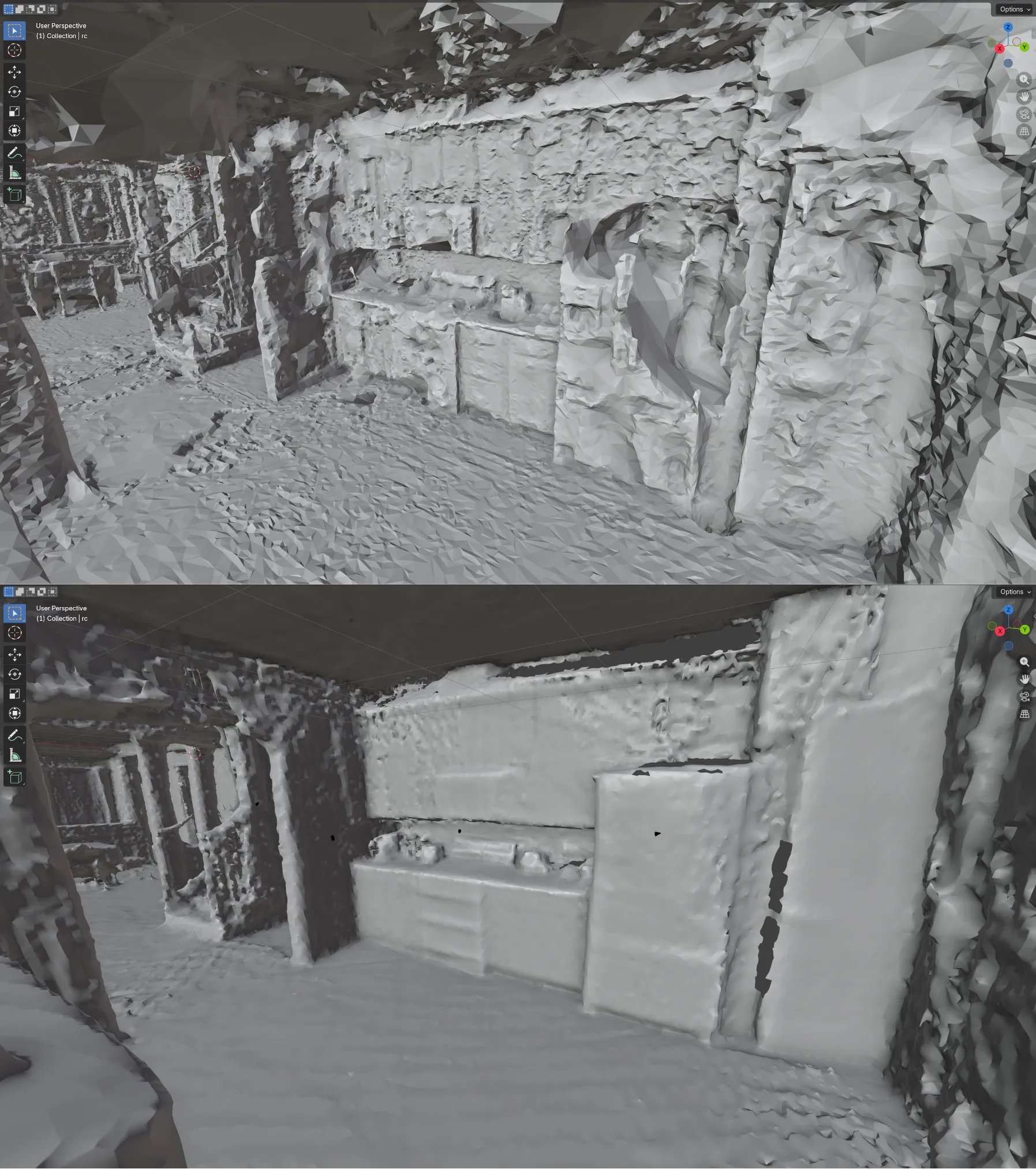 ML Depth 3D Reconstruction VS Traditional MVS